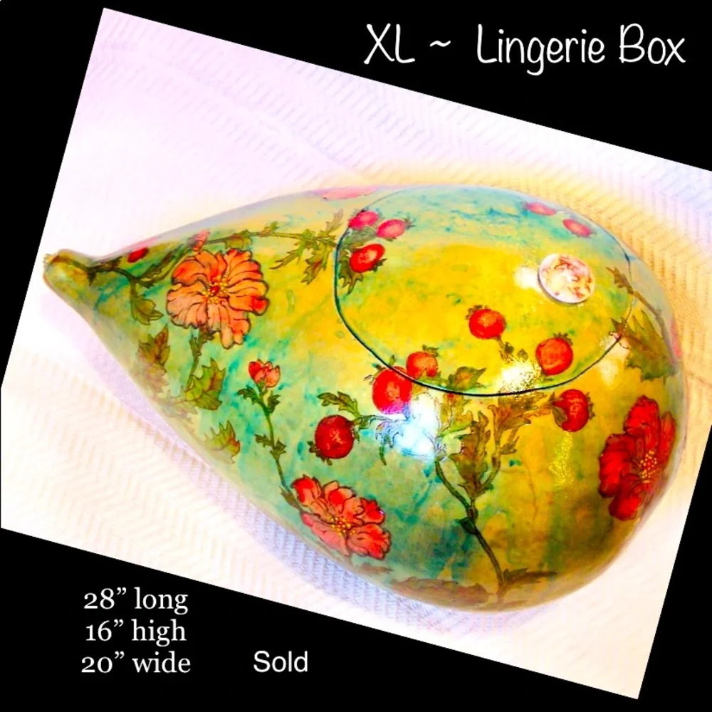 CREATIVE IDEAS for Arts and Crafts Projects using Gourds by Kristina Simkins - Picture 5 of 16